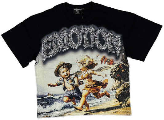Camiseta Mixed Emotions Black “Seaside”