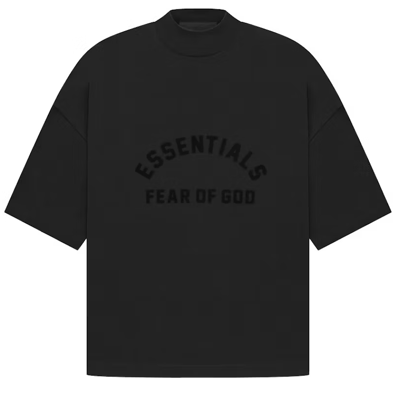 Camiseta Essentials Jet Black