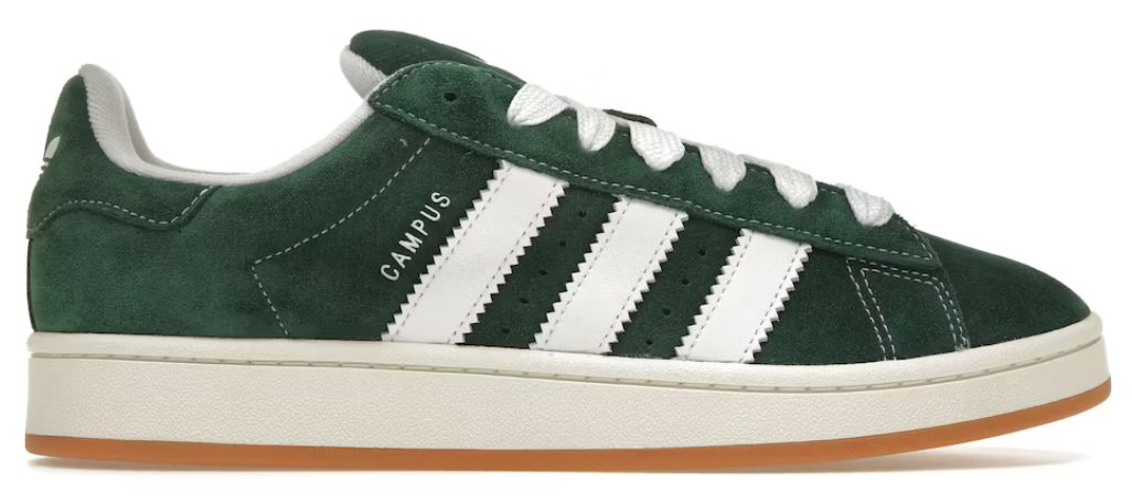 Adidas Campus 00s Dark Green Cloud White