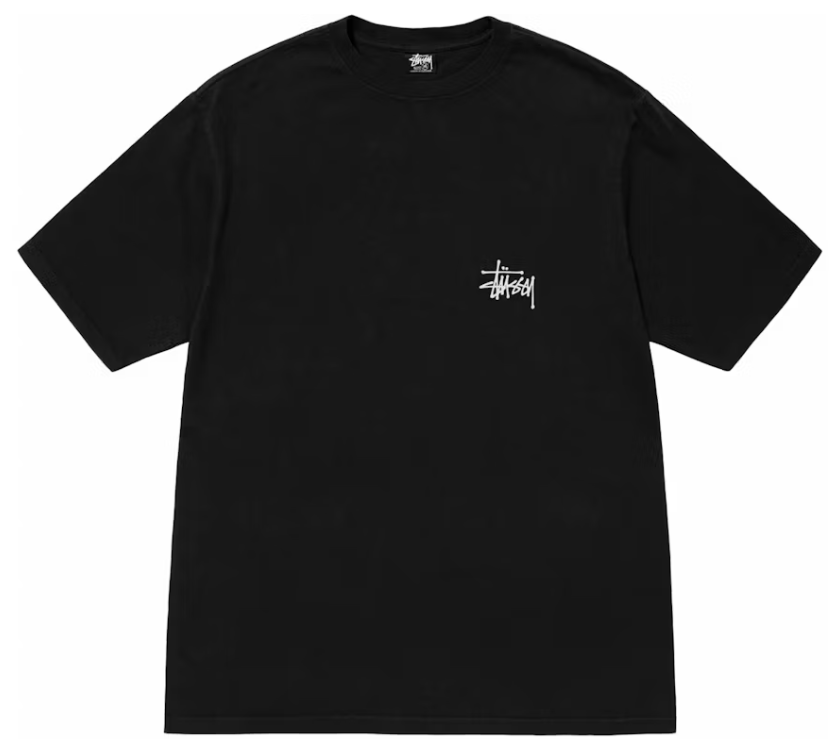 Camiseta Stussy Basic Black