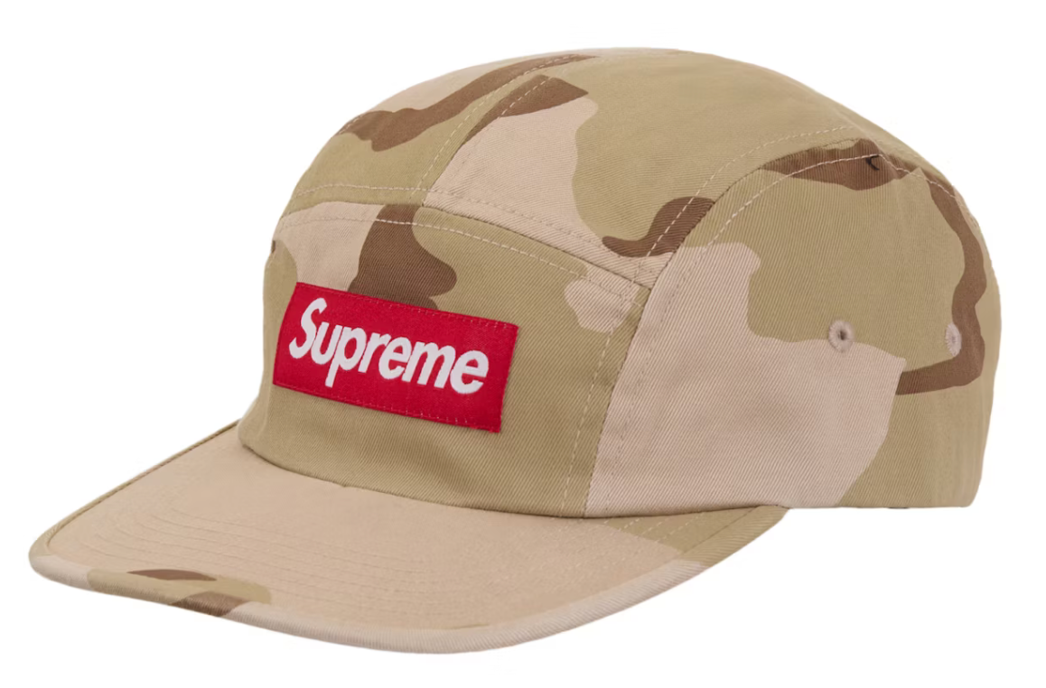 Gorro Supreme Washed Chino Twill Camp (SS24) Camo