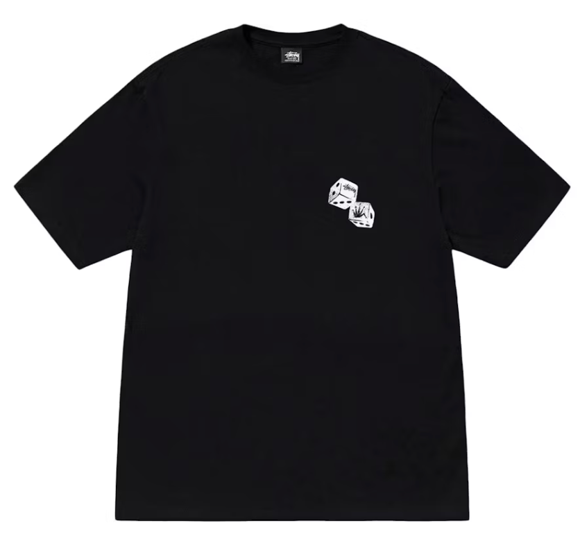 Camiseta Stussy Shakers Tee Black