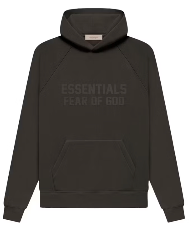 Fear of God Essentials Hoodie Off Black