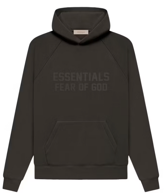 Fear of God Essentials Hoodie Off Black