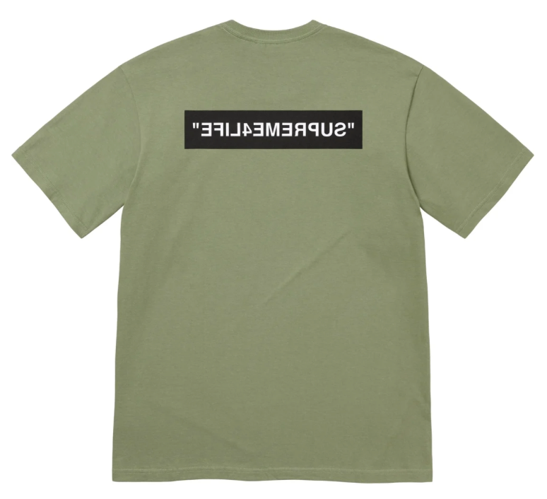 Camiseta Supreme 4 Life Olive