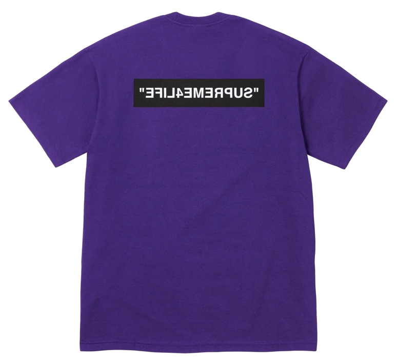 Camiseta Supreme 4 Life Purple