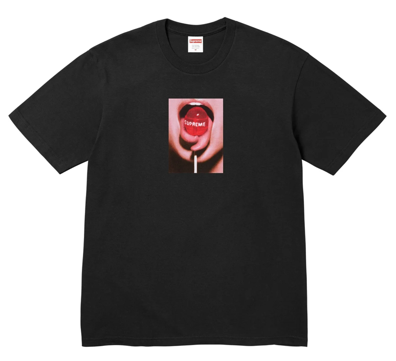 Camiseta Supreme Lollipop Black