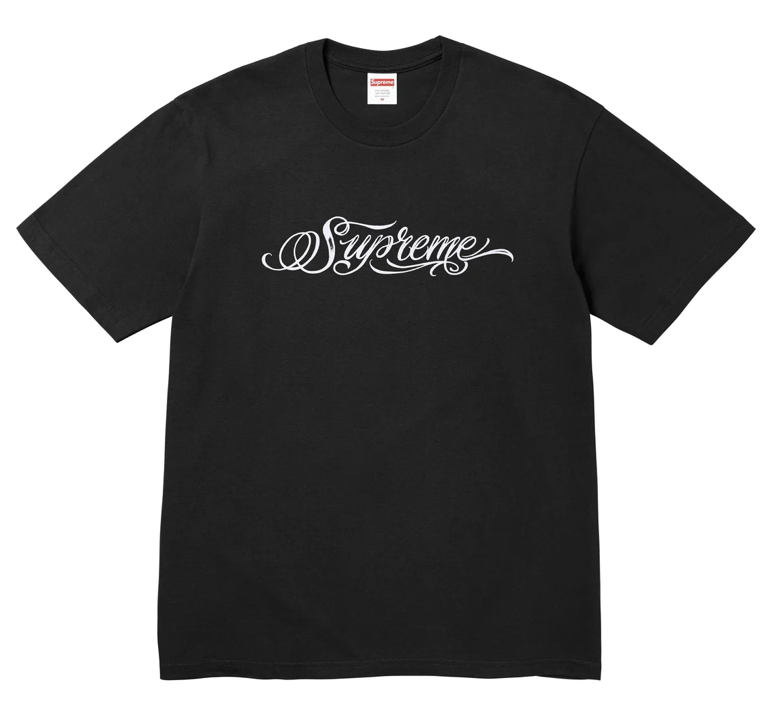 Camiseta Supreme Script Black