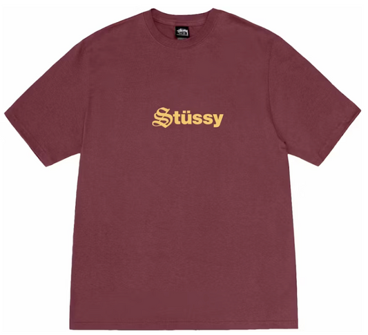 Camiseta Stussy Reformed Oxblood