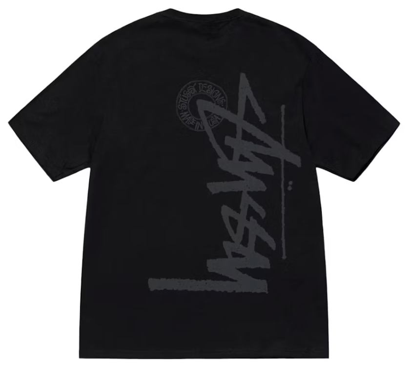 Camiseta Stussy Buana Stock Black