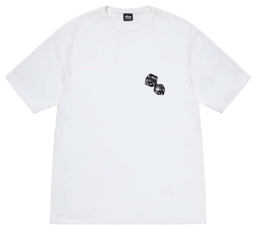 Camiseta Stussy Shakers White