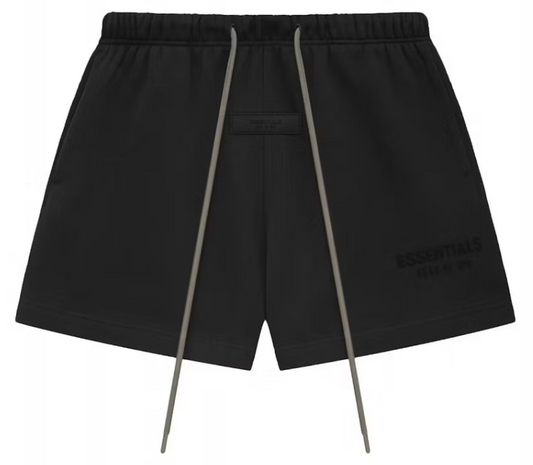 Short Fear of God Essentials Core Collection Black