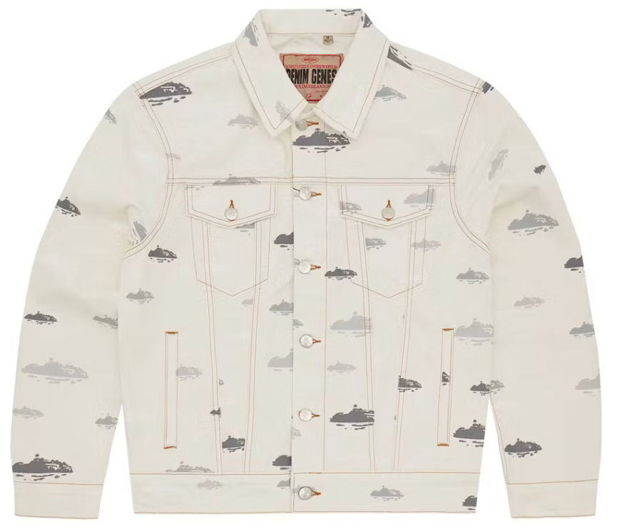 Campera Corteiz Alcatraz Denim Rotation