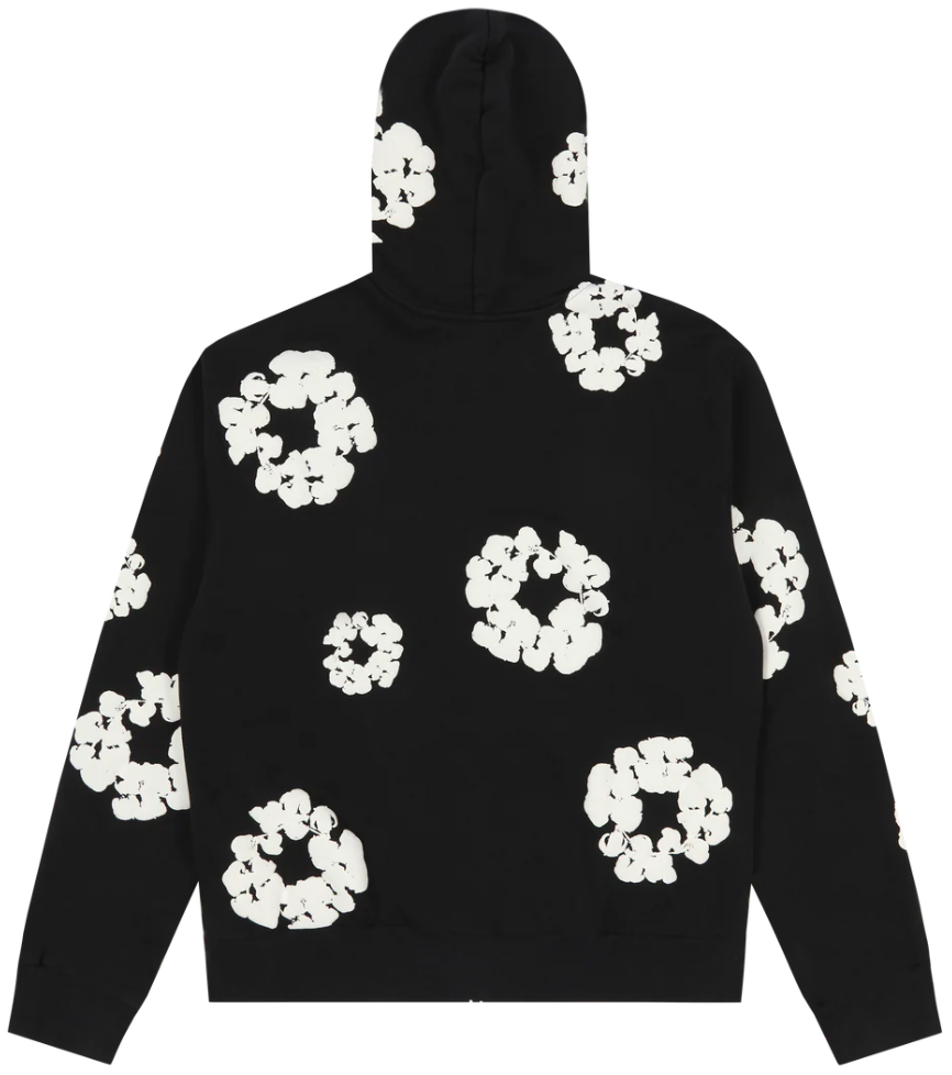 Campera Denim Tears Cotton Wreath Black