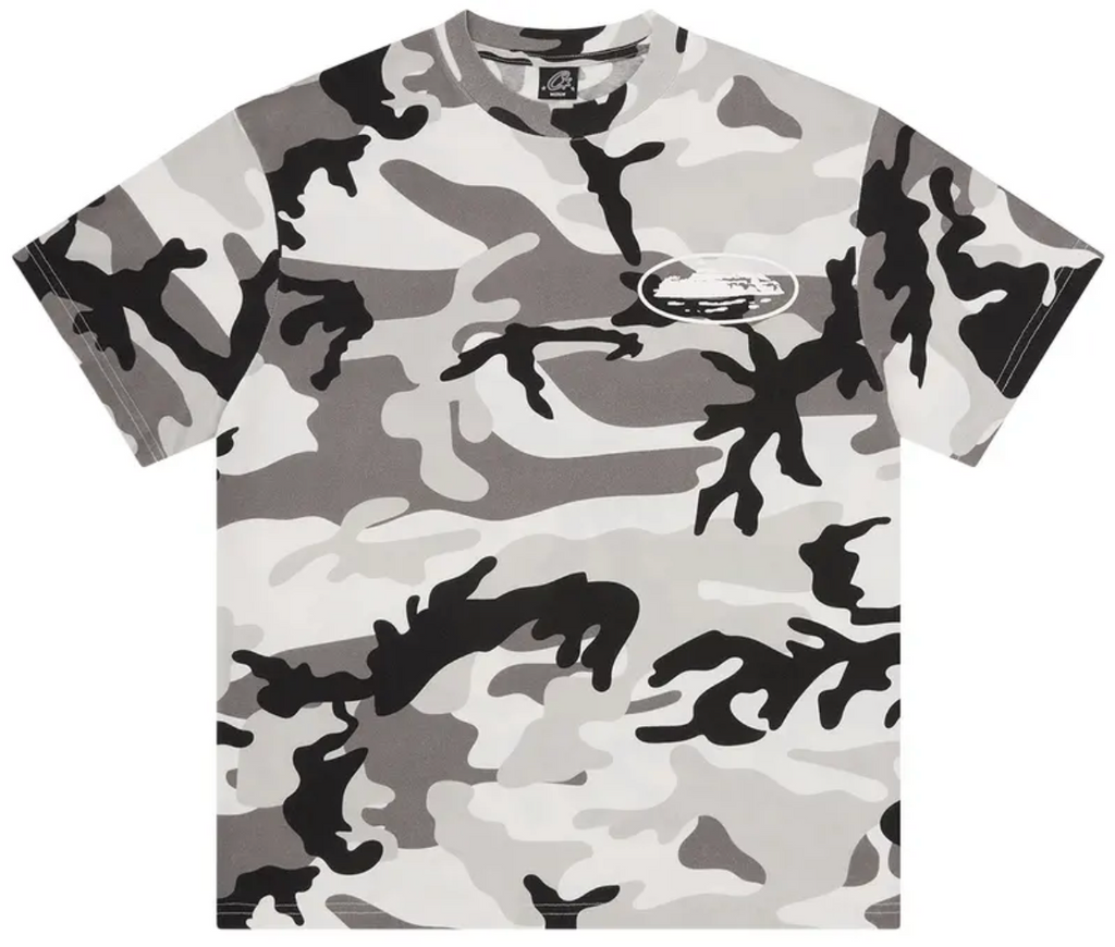 Camiseta Corteiz Island Puff Print Arctic Camo