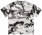 Camiseta Corteiz Island Puff Print Arctic Camo