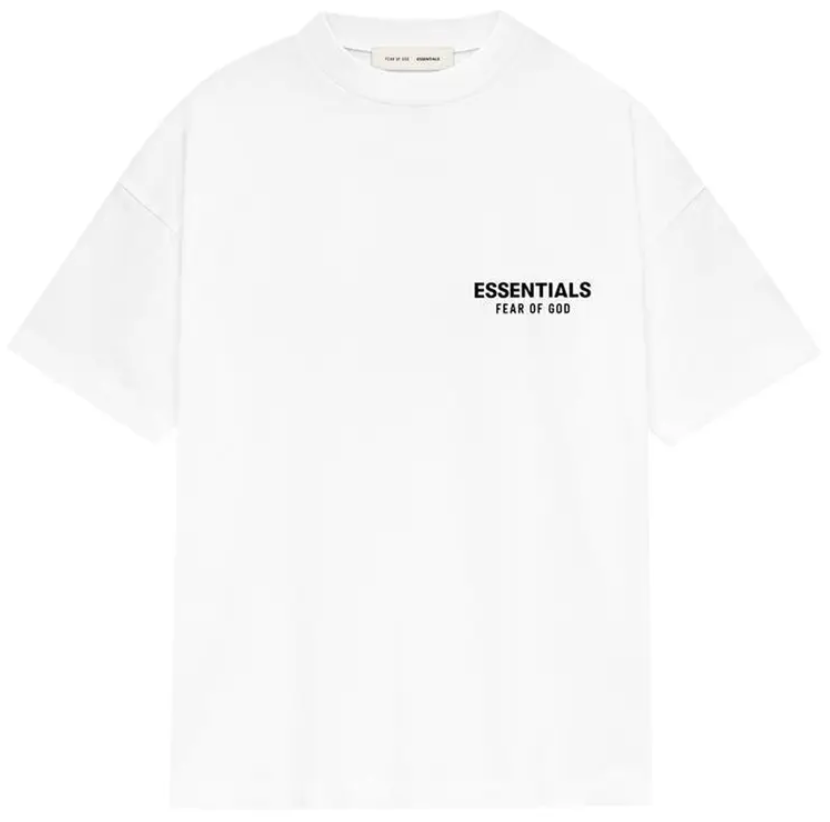 Camiseta Fear of God Essentials Classic Short Bright White