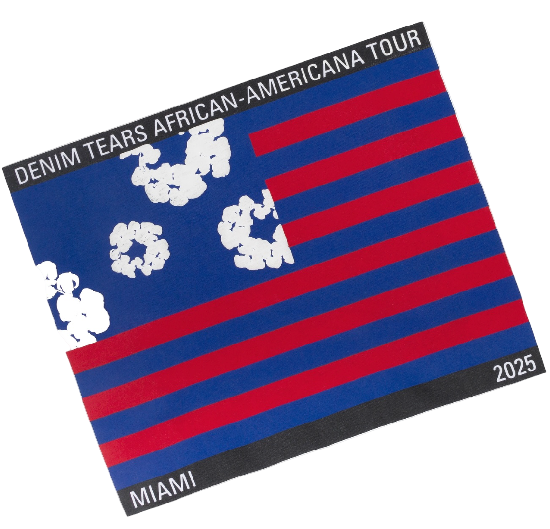 Camiseta Denim Tears Miami Exclusive Pop Up White