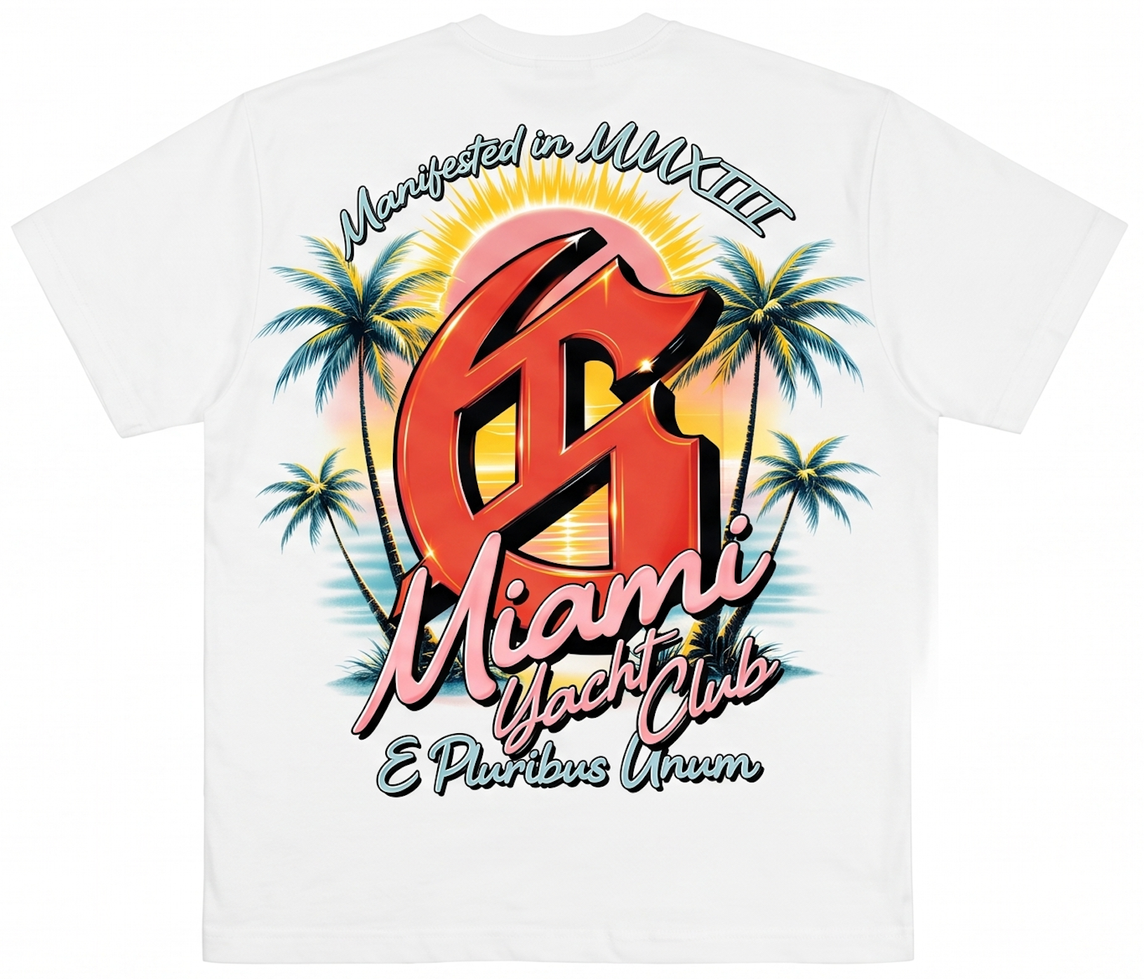 Camiseta Godspeed Miami Yatch Club White