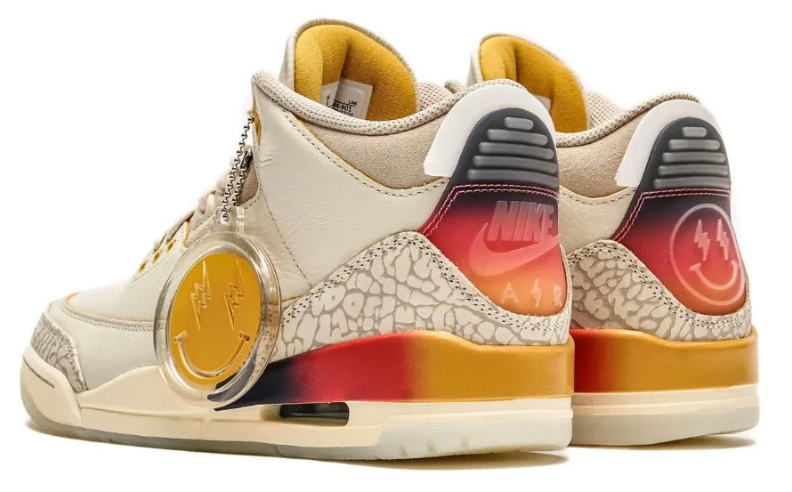 Jordan 3 Retro J Balvin Medellín Sunset USADAS
