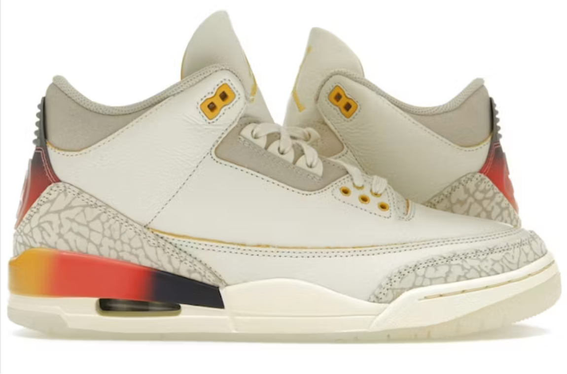 Jordan 3 Retro J Balvin Medellín Sunset USADAS