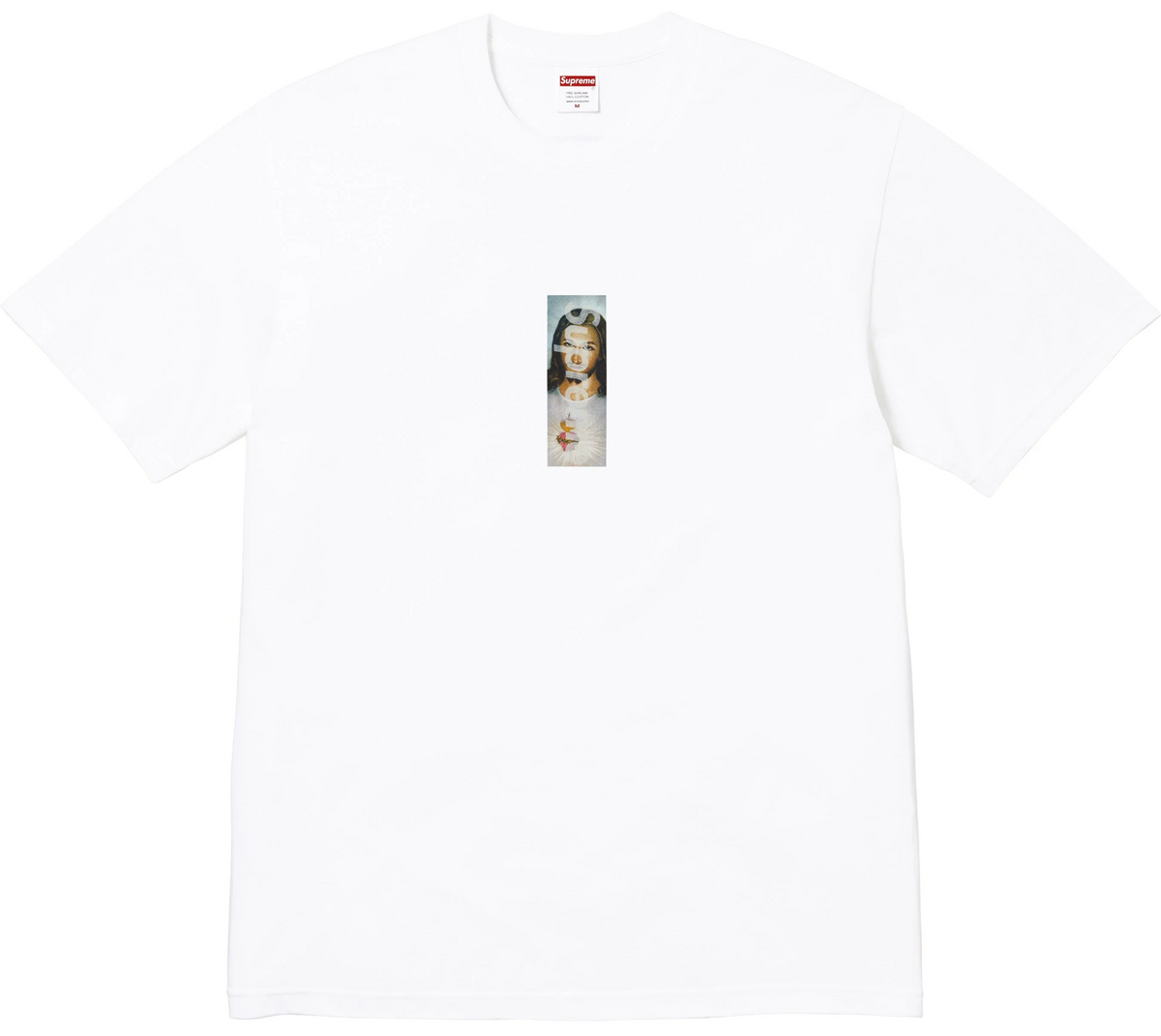Camiseta Supreme Candle Box Logo White