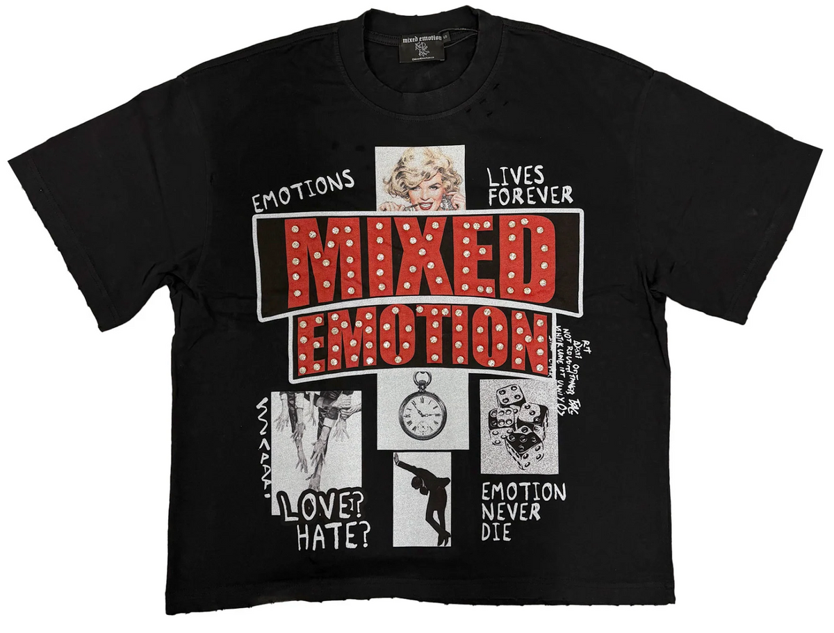 Camiseta Mixed Emotions "Lost Identity" Black