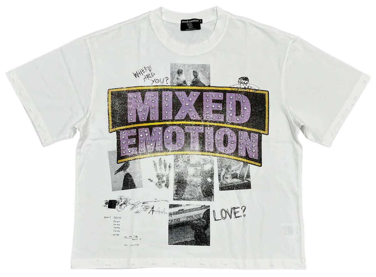 Camiseta Mixed Emotions "Lost Identity" White