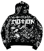 Campera Mixed Emotions "Black Graffiti"