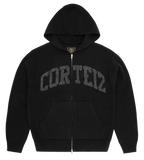 Campera Corteiz 3M College Knit Black