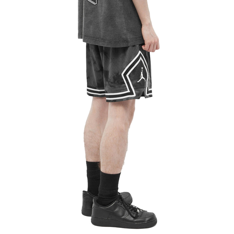 Short Jordan Diamond Dri Fit Black Grey