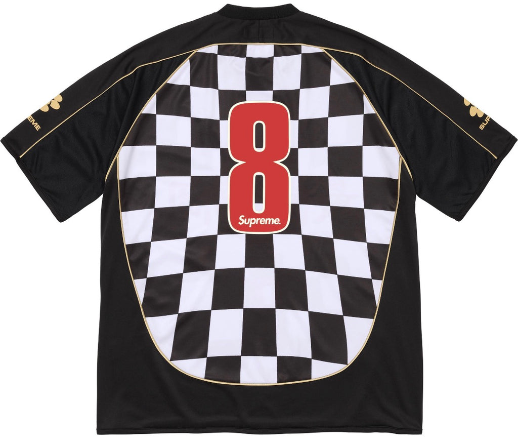 Jersey Supreme Checkerboard Soccer Black