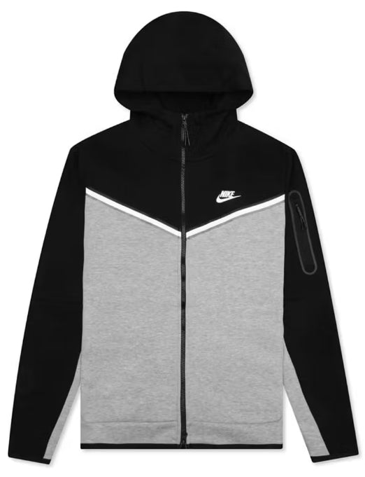 Campera Nike Sportwear Tech Fleece Black & Grey