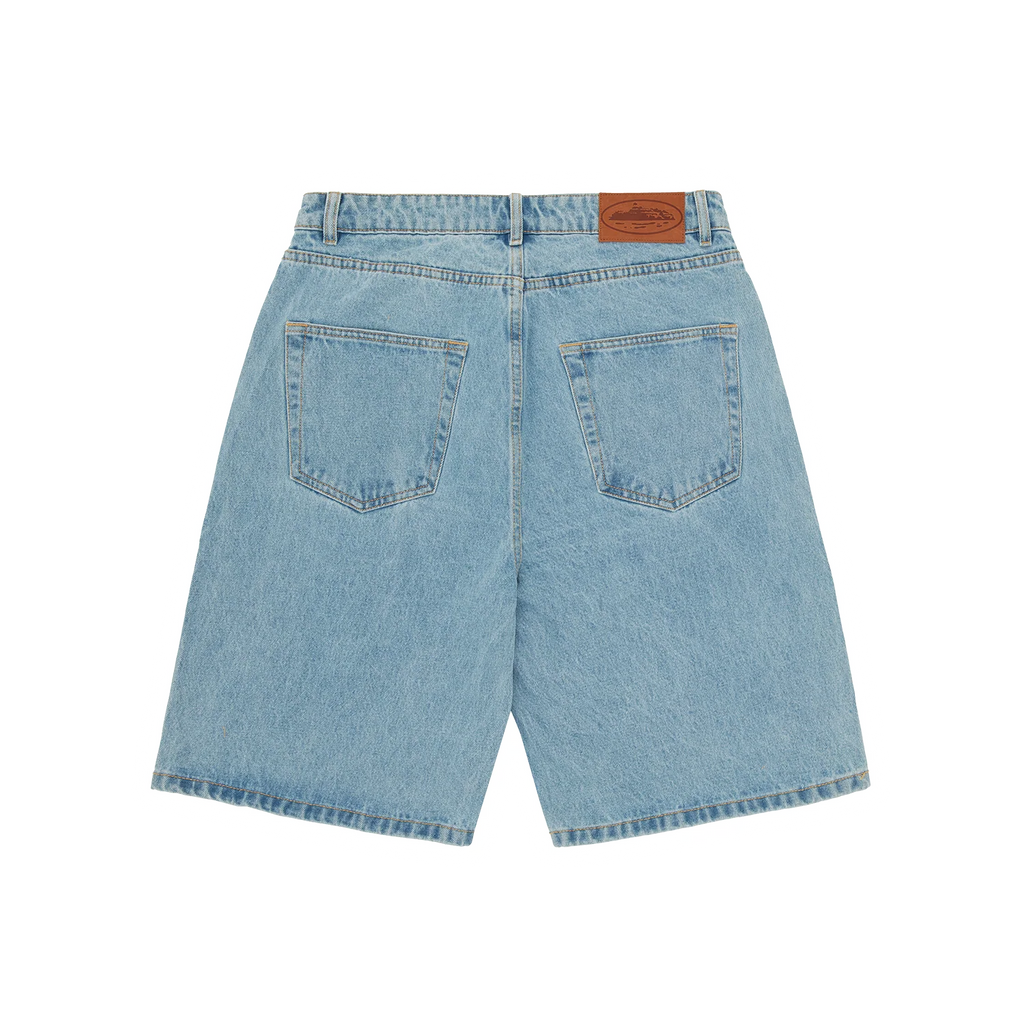 Short Corteiz Island Denim Stonewash