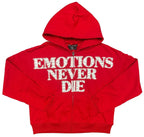 Campera Mixed Emotions End Rhinestone Red