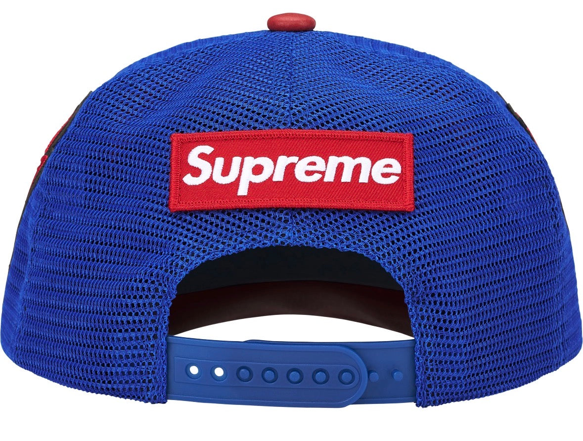 Gorro Supreme x Vanson Leathers x Spider Man Mesh Back 6-Panel Red