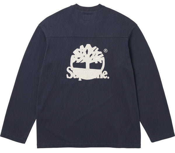 Camiseta Manga Larga Supreme X Timberland Football Navy