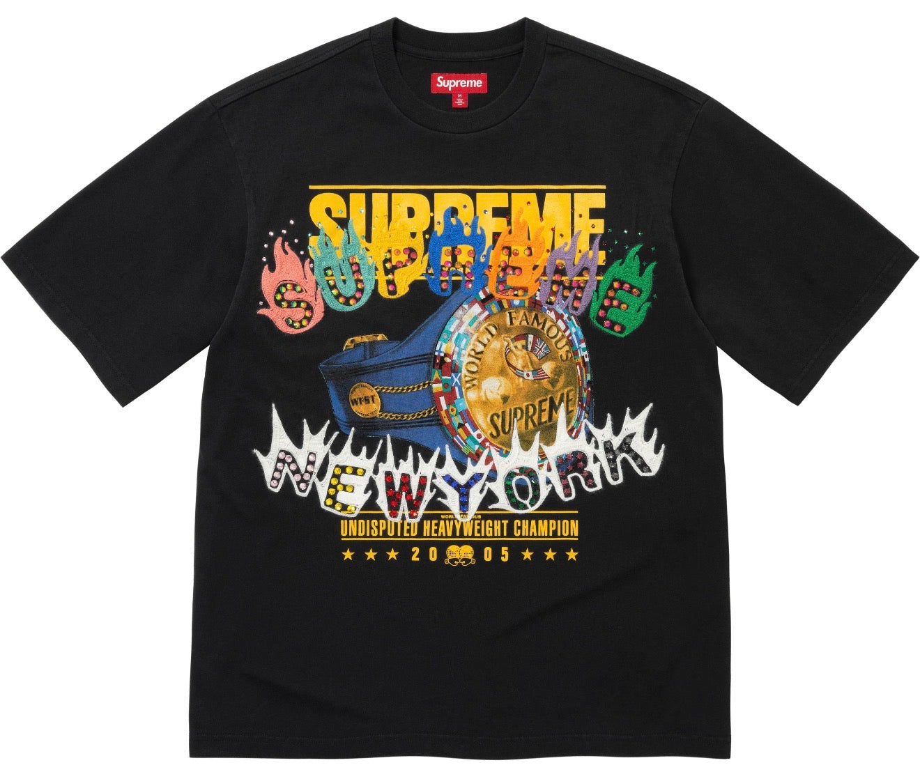 Camiseta Supreme Undisputed S/S Top Black