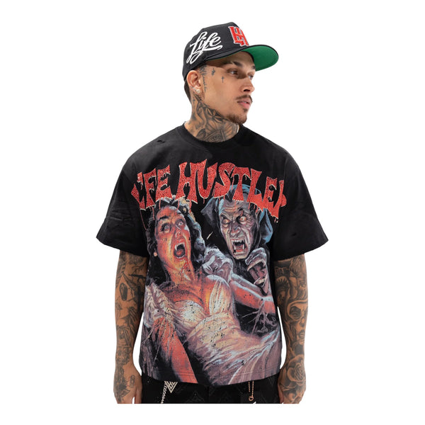Camiseta Life Hustler Dracula