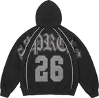 Campera Supreme Paneled Black