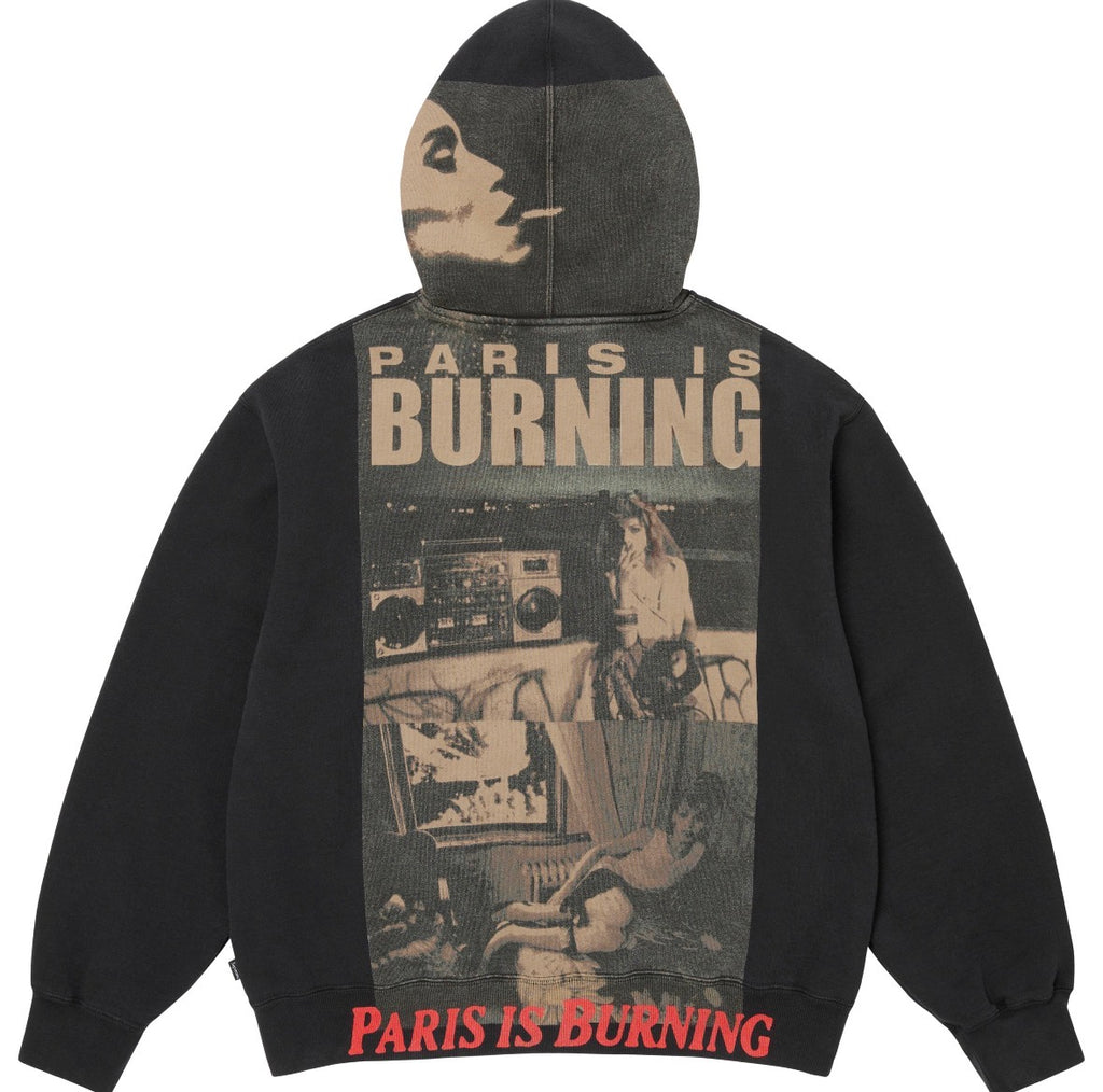 Campera Supreme Paris Is Burning Black