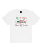 Camiseta Denim Tears X Corteiz Og Alcatraz White