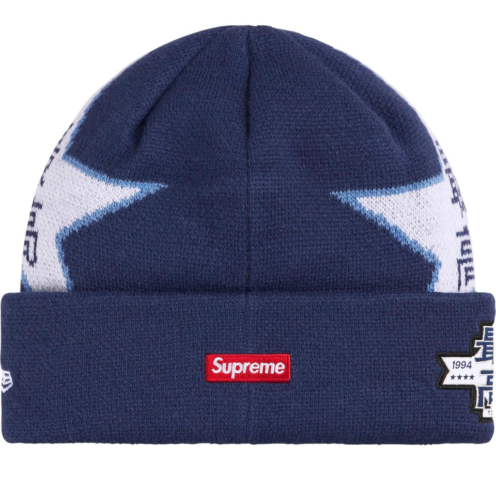 Gorro De Lana Supreme x New Era Stars Beanie Navy