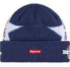 Gorro De Lana Supreme x New Era Stars Beanie Navy