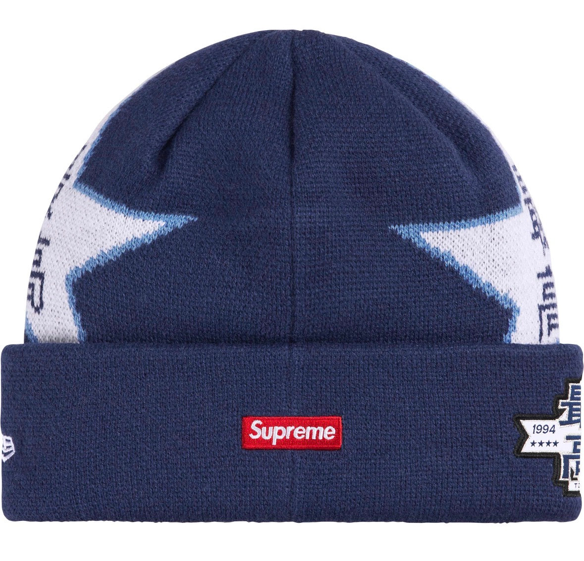 Gorro De Lana Supreme x New Era Stars Beanie Navy