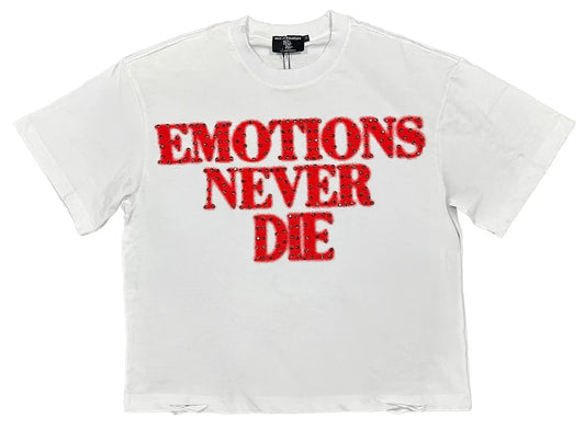 Camiseta Mixed Emotions Red End Rhinestone