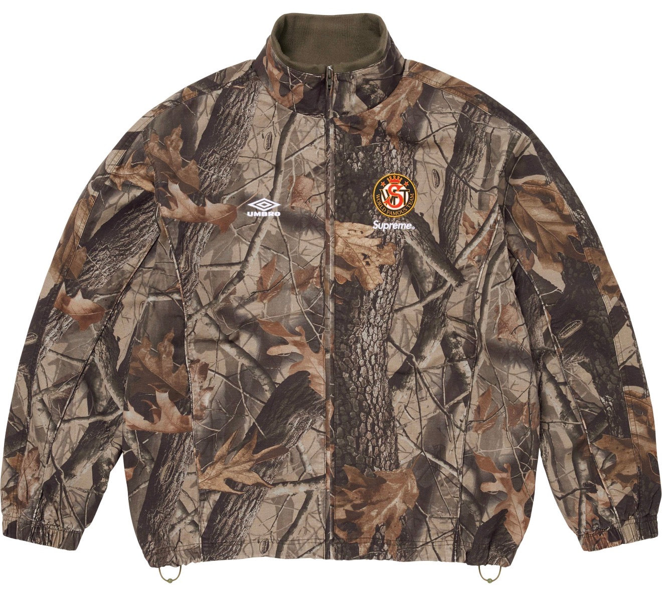 Campera Supreme X Umbro Cotton Ripstop Realtree Hardwoods Camo