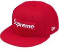 Gorro Supreme Rings Box Logo New Era Red
