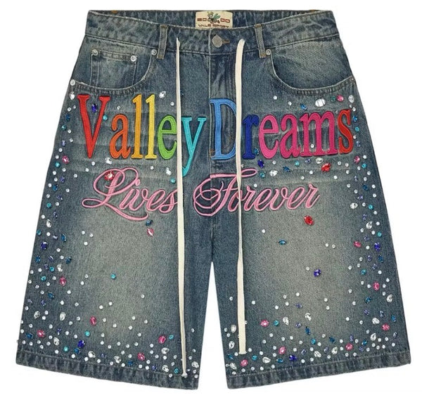 Short Vale Forever Ice Cream Denim