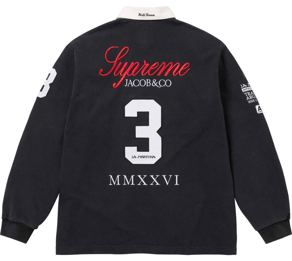 Polo Supreme x La Martina x Jacob & Co Rugby Black